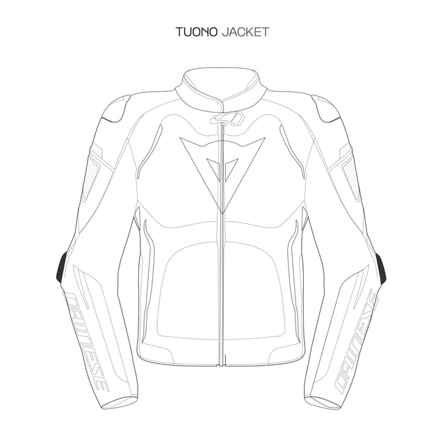 Color your Dainese Custom Works suit with your kids